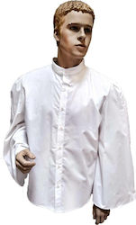 Palatino Men's Traditional Costume Shirts White