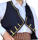 Costum Tradițional Vestă din postav căptușită