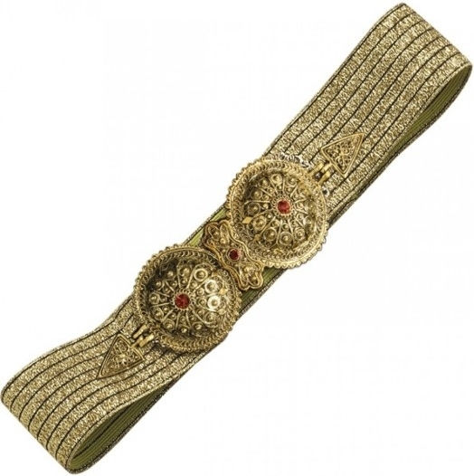 Palatino Women's Gold Belt Traditional Costume Accessory