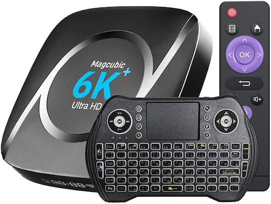 TV Box AMH616RC 4K UHD με WiFi 4GB RAM και 64GB Αποθηκευτικό Χώρο με Λειτουργικό Android 10.0
