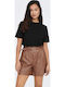 Women's Athletic T-shirt Black