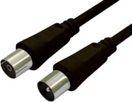 Lancom Καλώδιο Κεραίας Coax male - Coax female Μαύρο 10m (02.006.0112)