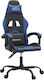 vidaXL 349591 Gaming Stuhl Black / Blue