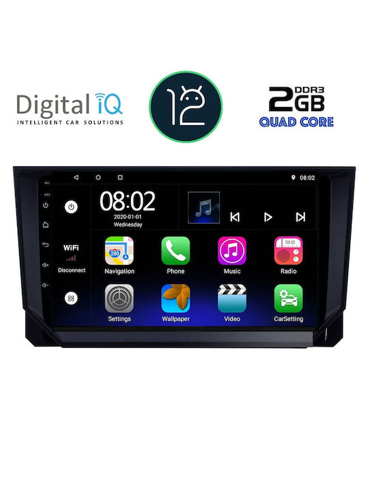 Digital IQ Ηχοσύστημα Αυτοκινήτου για Mazda CX-9 2006-2015 (Bluetooth/USB/AUX/WiFi/GPS/Apple-Carplay/Android-Auto/CD) με Οθόνη Αφής 9"