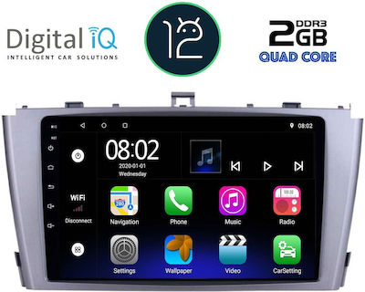 Digital IQ Car Audio System for Toyota Avensis Audi A7 2003-2009 (Bluetooth/USB/WiFi/GPS) with Touch Screen 9"