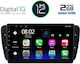 Digital IQ Ηχοσύστημα Αυτοκινήτου για Seat Ibiza 2008-2015 (Bluetooth/USB/AUX/WiFi/GPS/Apple-Carplay/Android-Auto/CD) με Οθόνη Αφής 9"
