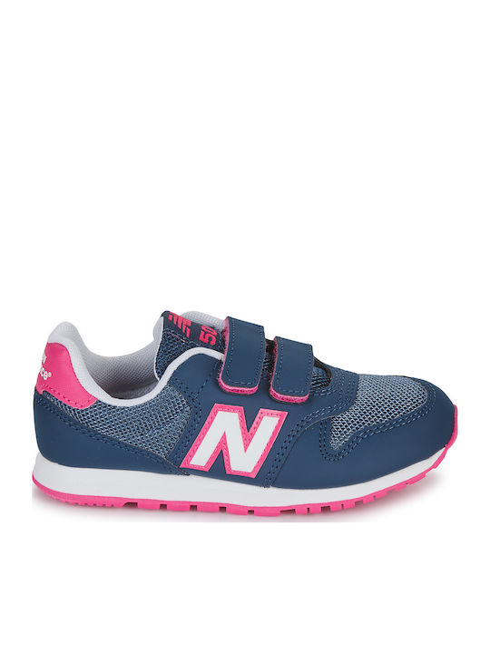 New Balance 500 Παιδικά Sneakers με Σκρατς Μπλε
