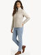 Women's Short Lifestyle Jacket for Spring or Autumn Beige
