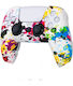 Silicone PS5 Controller Skin Multi Color White