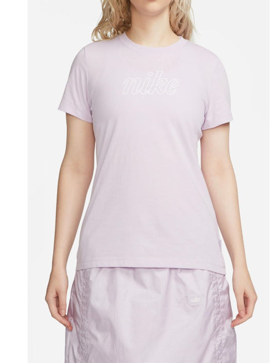 Nike Icon Clash Women's Athletic T-shirt Purple