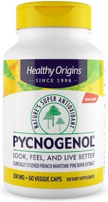 Healthy Origins Pycnogenol 100mg 60 veg. Kappen