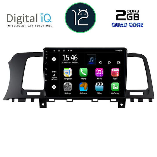 Digital IQ Ηχοσύστημα Αυτοκινήτου για Nissan Murano Murano 2007-2014 (Bluetooth/USB/AUX/WiFi/GPS/Apple-Carplay/Android-Auto) με Οθόνη Αφής 9"