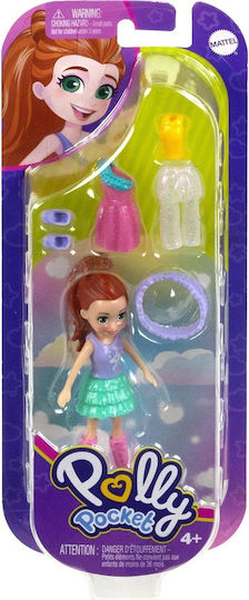Mattel Unicorn Fashion Polly Pocket Миниатюри за Игри за Възраст 4+ Височина 8см