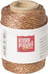 Knorr Prandell Schnürsenkel Metallisch Braun 1.5mm x 20m