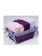 Silk Fashion Lavette 30x30cm Purple 9τμχ