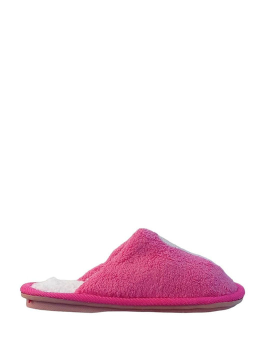 To Be Yourself Kids Slippers Fuchsia - Fuchsia