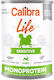 Calibra Life Sensitive Monoprotein Wet Dog Food in Cans Diet with Rabbit Grain-Free and Gluten-Free 400g