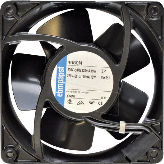 Ebmpapst 4650N Вентилатор 120мм 220V с Cousinetta