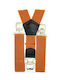 Hosenträger Monochrom Orange