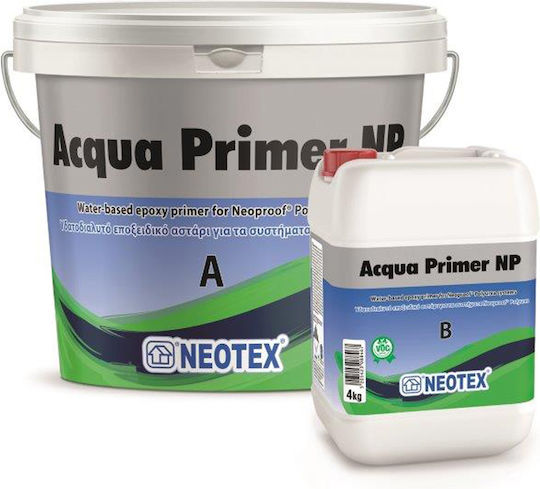 Neotex Aqcua Primer NP Αστάρι Κατάλληλο για Τοιχοποιία 7kg