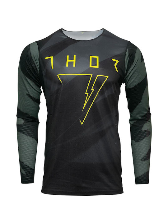 Thor MX Prime Pro Cast Ανδρική Jersey Motocross Military Green/Black