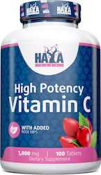 Haya Labs High Potency Vitamin C Витамин 1000мг 100 Таблетки