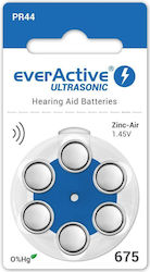 everActive Ultrasonic Hörgerätebatterien 675 1,4V