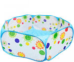 Ball Pit made of Fabric 120x120x38cm. for 3+ Years Blue