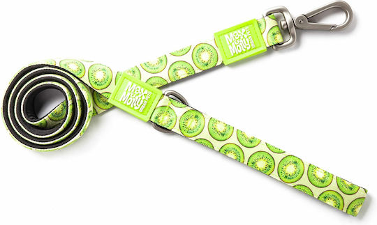 Max & Molly Λουρί/Οδηγός Σκύλου Ιμάντας Kiwi Medium σε Πράσινο χρώμα 1.20m x 2cm