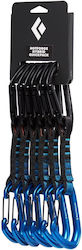 Black Diamond Quickpack Karabiner-Sets 12cm Blau 6Stück