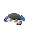 Fofos SOS Crab Jucărie de Pluș Câine Mici Gri 1buc