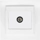Mono Electric TV Antenna Socket Aerial in White color 505-001936137