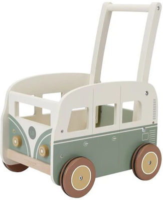 Little Dutch Vintage Wagon Baby Walker Car Beige