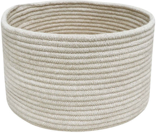 Lorena Canals Kinder Aufbewahrungskorb aus Stoff Gram Beige 35x20cm 1Stück
