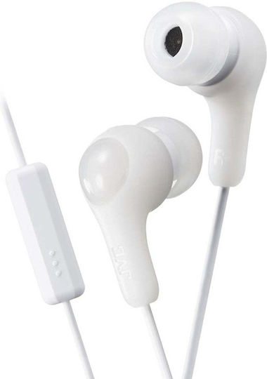 JVC Ακουστικά Ψείρες In Ear HA-FX7 Λευκά