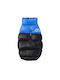 Fuzzyard Harlem Puffer Blue Waterproof / Windproof Dog Coat XXSmall with 26cm Back Length