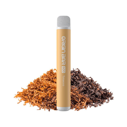 Aspire Origin Bar Einweg-E-Zigarette 600 Einweg-E-Zigaretten Tobacco 2ml 20mg Beiges
