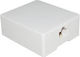Telephone Socket with Frame Single and Sticker in White Color 01.075.0003