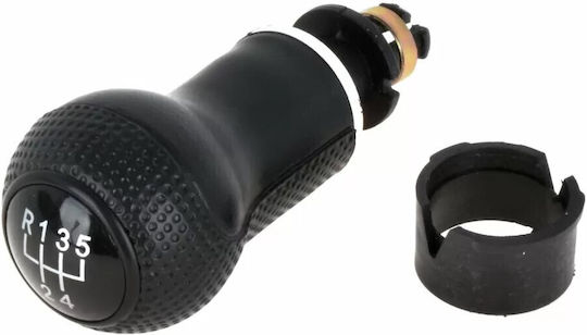5 Shift Knob R12345 10mm for Seat Leon / Toledo Volkswagen Golf Black