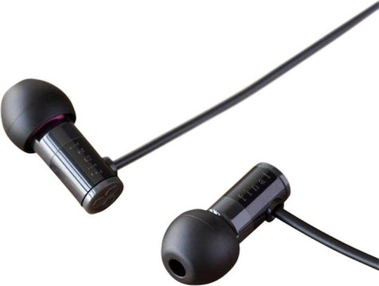 Final Audio Ακουστικά Ψείρες In Ear E1000C Μαύρα