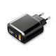 Mcdodo Wireless Charger with USB-A and USB-C Output Ports 20W Power Delivery Black