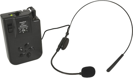 QTX Sound BHS-174.1 174.1MHz Microfon 3.5mm Κεφαλής, Ζώνης pentru Vocale