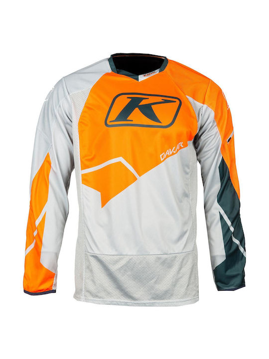 Klim MX Dakar Männer Motocross-Shirt Striking Petrol