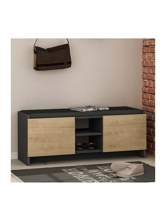 Zulla Wooden Shoe Organizer with 6 Shelves Anth...