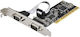StarTech Κάρτα PCIe σε θύρα DB25 Parallel / RS232 DB9 Serial