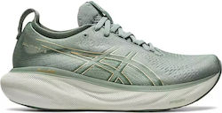 ASICS Gel-Nimbus 25 Women's Running Sport Shoes Slate Grey / Champagne