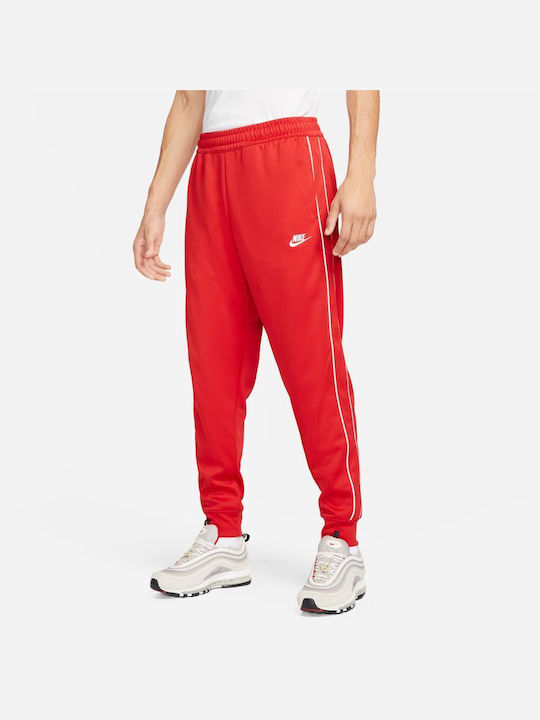 Nike Παντελόνι Φόρμας με Λάστιχο Κόκκινο