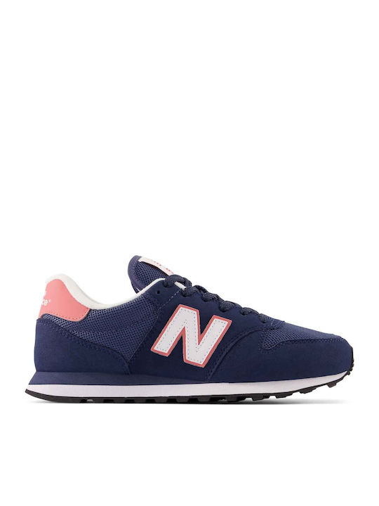 New Balance 500 Γυναικεία Sneakers Μπλε