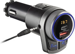 NGS FM Transmitter Autovehicul Spark Bt Hero cu AUX / Bluetooth / Tip-C / USB