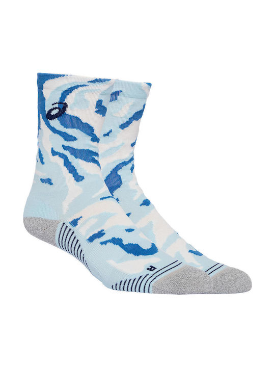 ASICS Camo Run Crew Running Κάλτσες Μπλε 1 Ζεύγος